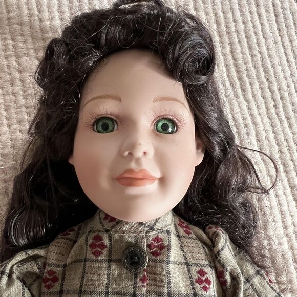 Vintage Yesterday's Child Mary Anne Porcelain Doll Boyds Collection Ltd Edition - Picture 2 of 11